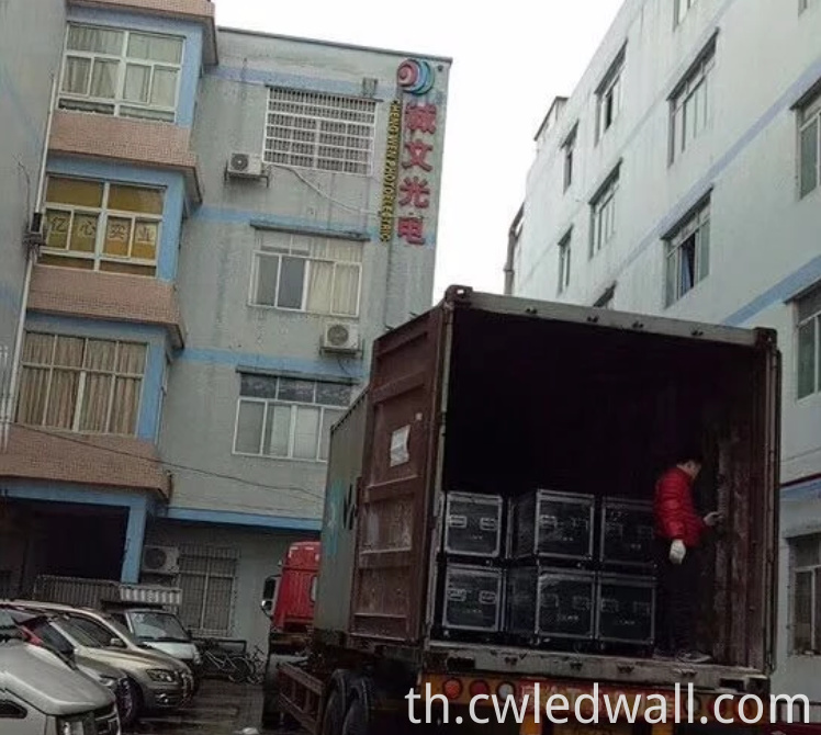 การโหลดผนัง LED Led Wall Loading